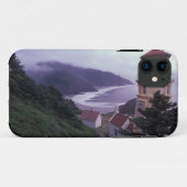 Coques Case-Mate iPhone Journée brumeuse sur la côte de l'Oregon à l'Hecet (Dos (Horizontal))