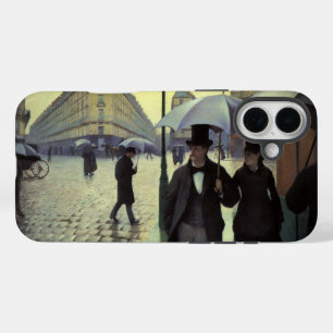 Coques iPhone 16 Plus Journée de la Pluie de Paris par Gustave Caillebot