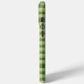 Coques Case-Mate iPhone Journée de la Saint Patrick à Plaid Vert (Verso / Gauche)