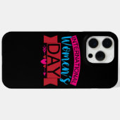 Coques Case-Mate iPhone Journée internationale de la femme (Verso (horizontal))