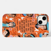 Coques Case-Mate iPhone Journée internationale des femmes Histoire Citatio (Verso (horizontal))