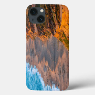 iPhone 13 Case Jours Dernière lumière frappe le rivage sablonneux