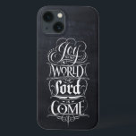Case-Mate iPhone Case Joy to the World Chalkboard Noël chrétien<br><div class="desc">Chaque fois que je chante ce carol de Noël, la partie "Joy to the World... " est toujours tellement amusante. Il sort en pleine force et avec... Joie. C'est ce qui a inspiré cette merveilleuse oeuvre calligraphique de l'artiste de lettrage professionnel Ivan Angelic. Si moderne, si à la mode et...</div>