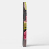 Coques Case-Mate iPhone Joy, Vert rose Anthracite Imaginaire Fleur Fractal (Verso / Droite)