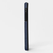 Coques Case-Mate iPhone Joyaux bleu et tournesols (Dos/Gauche)