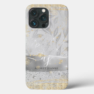 Case-Mate iPhone Case Joyaux de Parties scintillant d'or argent Girly av