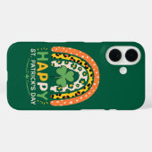 Coques Case-Mate iPhone Joyeuse Fête de la Saint-Patrick Mignon Léopard Ar (Verso (horizontal))