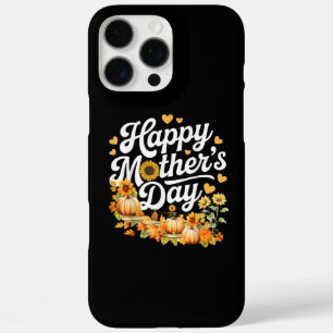 Coques iPhone 16 Pro Max Joyeuse fête des mères drôle et mignonne florale p
