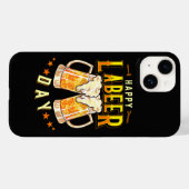 Coques Case-Mate iPhone Joyeuse Fête du Travail Bière Drôle (Verso (horizontal))