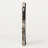 Coques Case-Mate iPhone Joyeuse Fleur Abstrait Beige Brown Floral Fractal (Dos/Gauche)