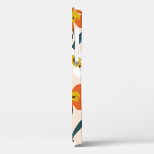 Coques Case-Mate iPhone Joyeuse fleur sèche peinte fleurit sans couture mo (Verso / Gauche)