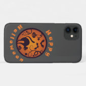 Coques Case-Mate iPhone Joyeuse lanterne d'Halloween araignées et chauves- (Dos (Horizontal))