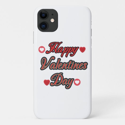Coques Case-Mate iPhone Joyeuse Saint-Valentin pour le cadeau (Dos)