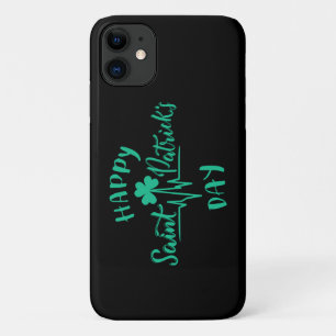 Case-Mate iPhone Case Joyeuse St Patrick Day Battement de coeur trèfle