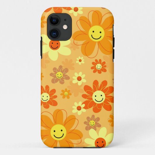 Coques Case-Mate iPhone Joyeuses fleurs (Dos)