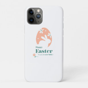 Case-Mate iPhone Case Joyeuses Pâques – Lapin et Œuf Décor Floral