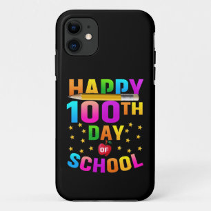 Case-Mate iPhone Case Joyeux 100e jour d'école pour enseignants et étudi