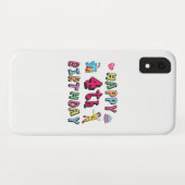 Coques Case-Mate iPhone Joyeux 4e anniversaire. 4 ans b-jour. (Dos (Horizontal))