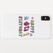 Coques Case-Mate iPhone Joyeux 4e anniversaire. 4 ans b-jour. (Dos (Horizontal))