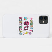 Coques Case-Mate iPhone Joyeux 8e anniversaire. 8 ans b-jour. (Dos (Horizontal))
