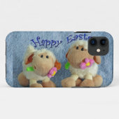 Coques Case-Mate iPhone Joyeux agneaux de Pâques (Dos (Horizontal))