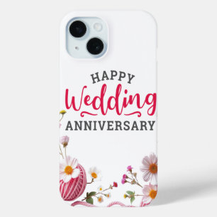 Coque Pour iPhone 15 Joyeux anniversaire aux femmes