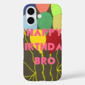 Coques Case-Mate iPhone Joyeux anniversaire Bro (Verso)
