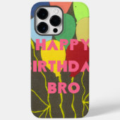 Coques Case-Mate iPhone Joyeux anniversaire Bro (Verso)