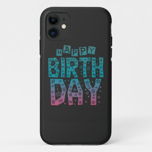 Case-Mate iPhone Case joyeux anniversaire coloré pour tous