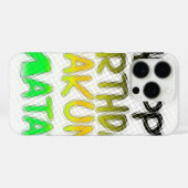 Coques Case-Mate iPhone Joyeux anniversaire Hakuna Matata eco Inspirationa (Verso (horizontal))