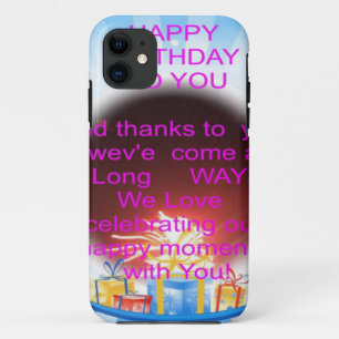 Coques Pour iPhone Joyeux anniversaire pour vous