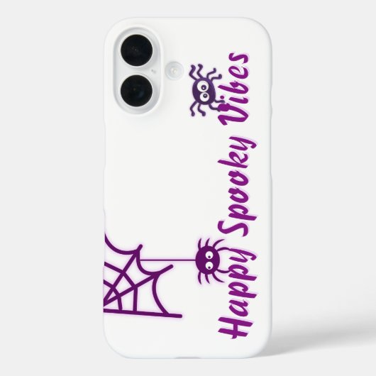 Coques Case-Mate iPhone 🕸️ Joyeux araignée Éffrayante (Verso)