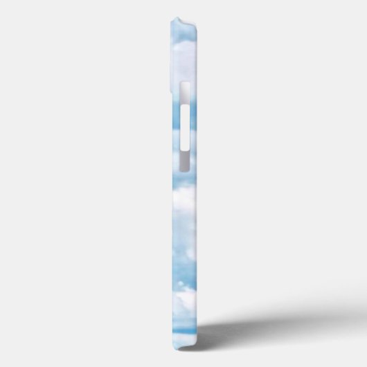 Coques Case-Mate iPhone Joyeux Arrière - plan des nuages ensoleillés (Verso / Gauche)