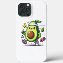 Joyeux avocat mignon