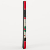 Coques Case-Mate iPhone Joyeux Carlin de Noël (Dos/Droite)