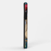 Coques Case-Mate iPhone Joyeux Chouettes de Noël (Dos/Droite)