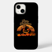 Coques Case-Mate iPhone Joyeux Citrouille de chats Halloween (Verso)