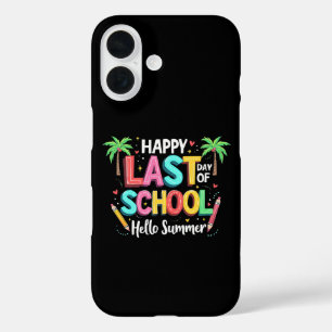 Coques iPhone 16 Joyeux Dernier Jour De L'École Bonjour Été