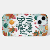 Coques Case-Mate iPhone Joyeux et brillant pain d'épices Homme iPhone / co (Verso (horizontal))