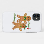 Coques Case-Mate iPhone Joyeux Gingerbread Homme Garçon Girl (Dos (Horizontal))