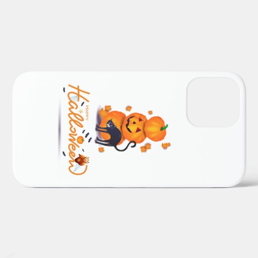 Coques Case-Mate iPhone Joyeux Halloween ! (Verso (horizontal))