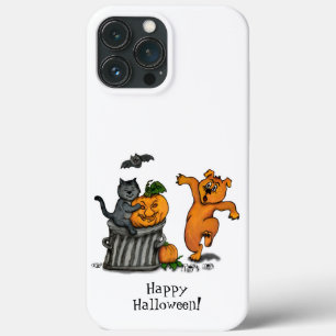 Case-Mate iPhone Case Joyeux Halloween ! Chien et araignée de chauve-sou