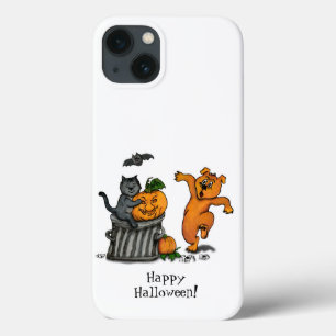 Case-Mate iPhone Case Joyeux Halloween ! Chien et araignée de chauve-sou