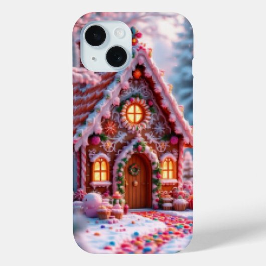 Coques Case-Mate iPhone Joyeux hiver avec Noël (Verso)