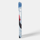 Coques Case-Mate iPhone Joyeux Labrador dans une Beanie rouge sous un ciel (Verso / Gauche)