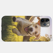 Coques Case-Mate iPhone Joyeux Labrador Puppy Running (Dos (Horizontal))
