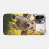 Coques Case-Mate iPhone Joyeux Labrador Puppy Running (Dos (Horizontal))
