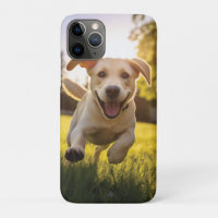 Joyeux Labrador Puppy Running