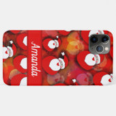 Coques Case-Mate iPhone Joyeux Motif du Père Noël (Dos (Horizontal))