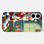 Coques Case-Mate iPhone Joyeux Noël  (Verso (horizontal))